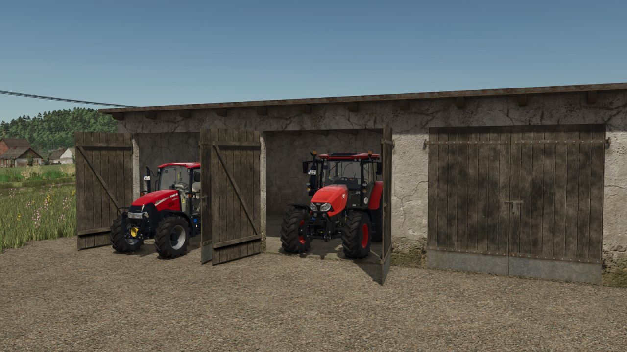 Новий Великий Гараж Big Garage PGR — Зручне Сховище Техніки у FS25