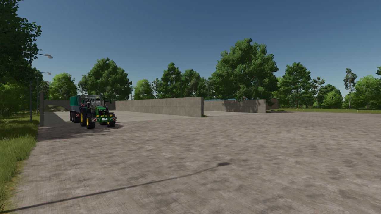 Міцні Бетонні BunkerSilos Concrete BunkerSilos для FS25 — 6 Розмірів для Силосу