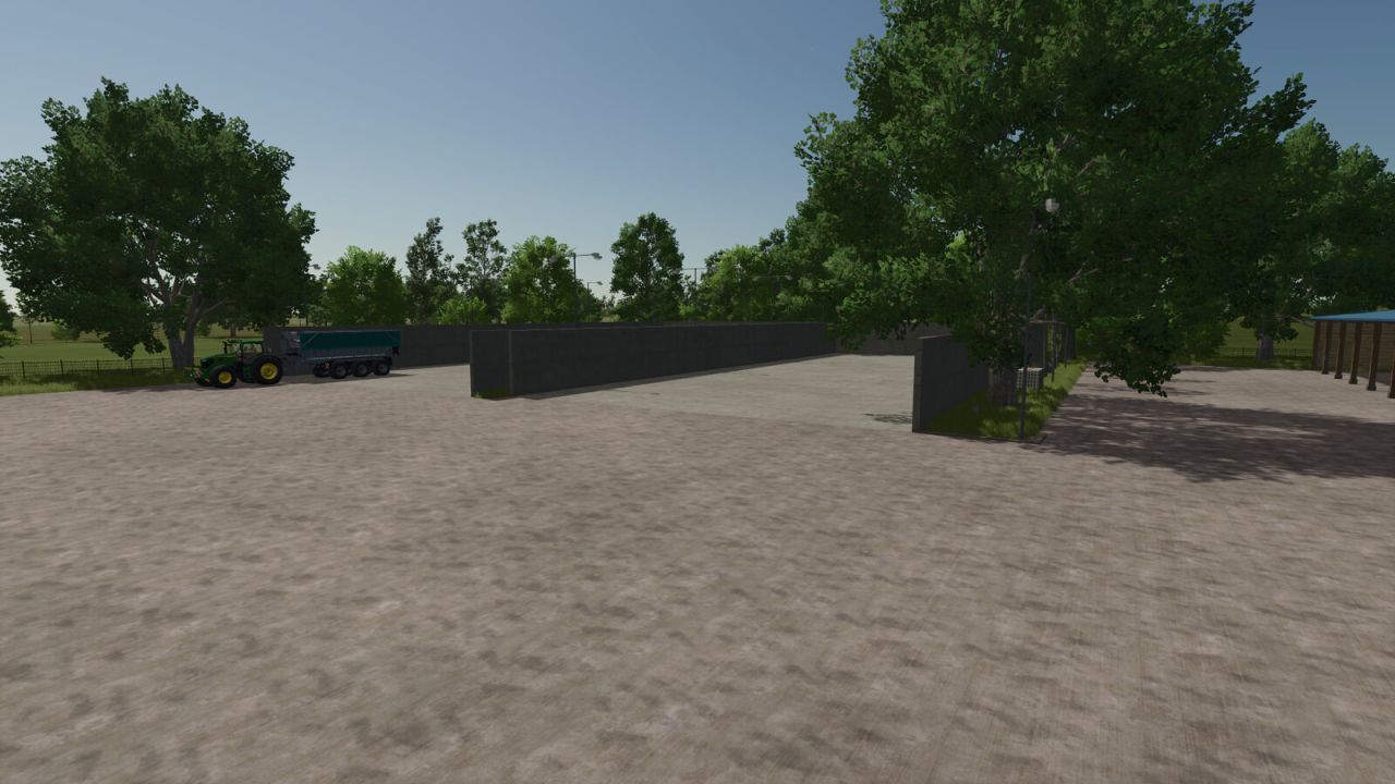 Міцні Бетонні BunkerSilos Concrete BunkerSilos для FS25 — 6 Розмірів для Силосу