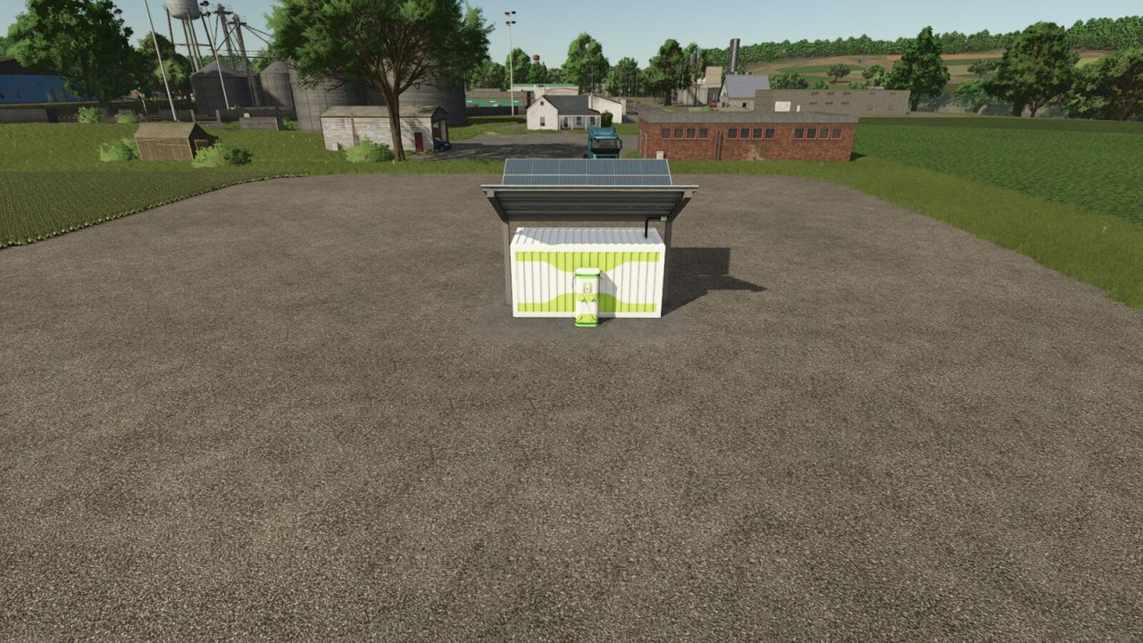 Ефективна Зарядна Станція Charging Station With Solar Panels And Storage + Електропаливний Причіп