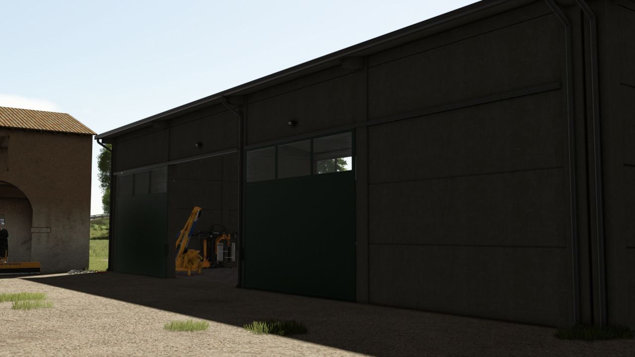 Ефективні Prefabricated Warehouses — Мод на Гаражі та Склади для Farming Simulator 25