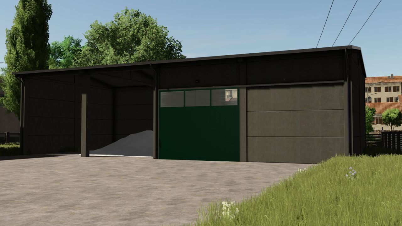 Ефективні Prefabricated Warehouses — Мод на Гаражі та Склади для Farming Simulator 25
