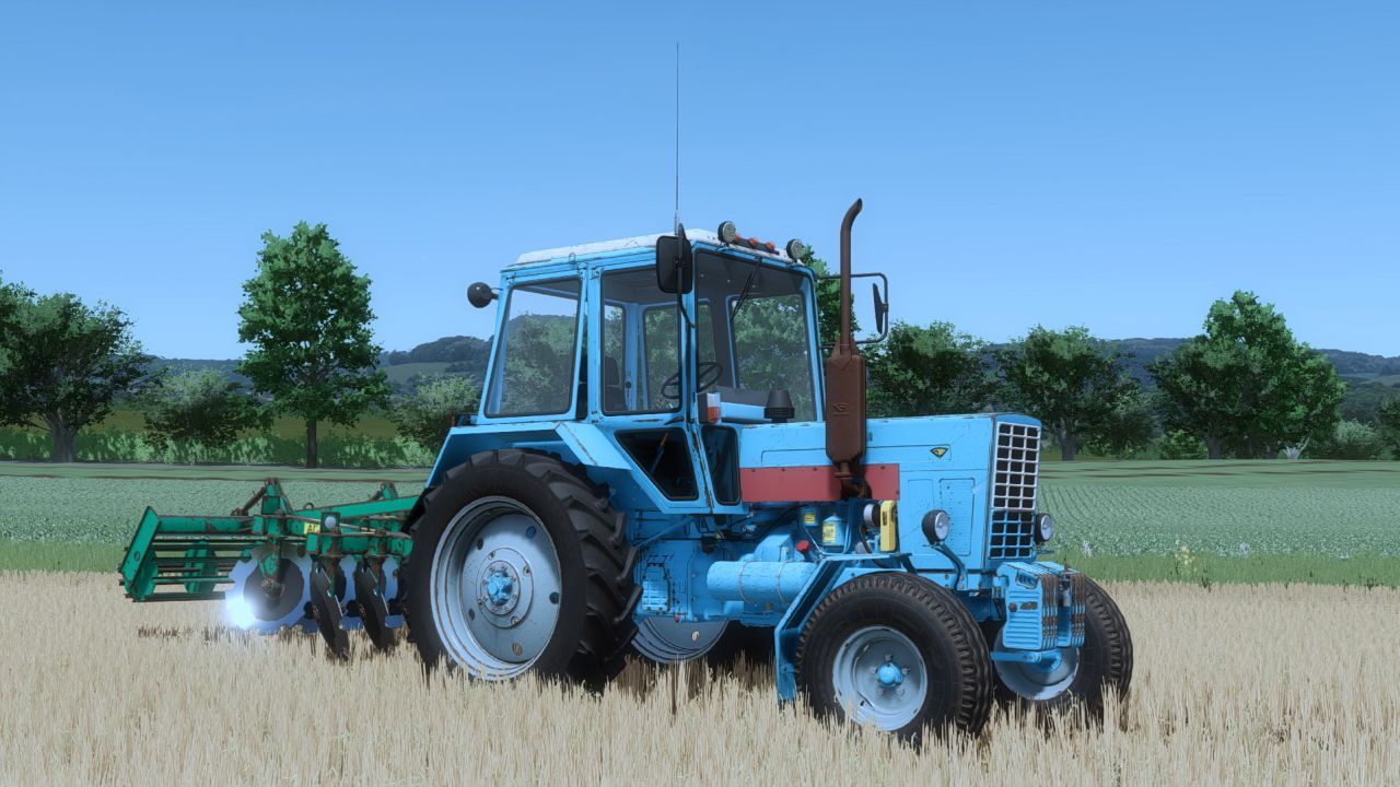 Legendäres MTZ 80-82-822 UK Traktor Paket für Farming Simulator 25 — 19 Konfigurationen und 16 Farben