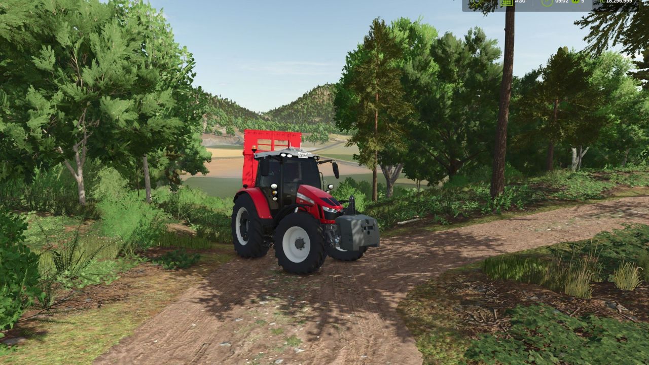 Efficient Tractor Massey Ferguson 5700 Series — Power and Comfort Tuning for FS25