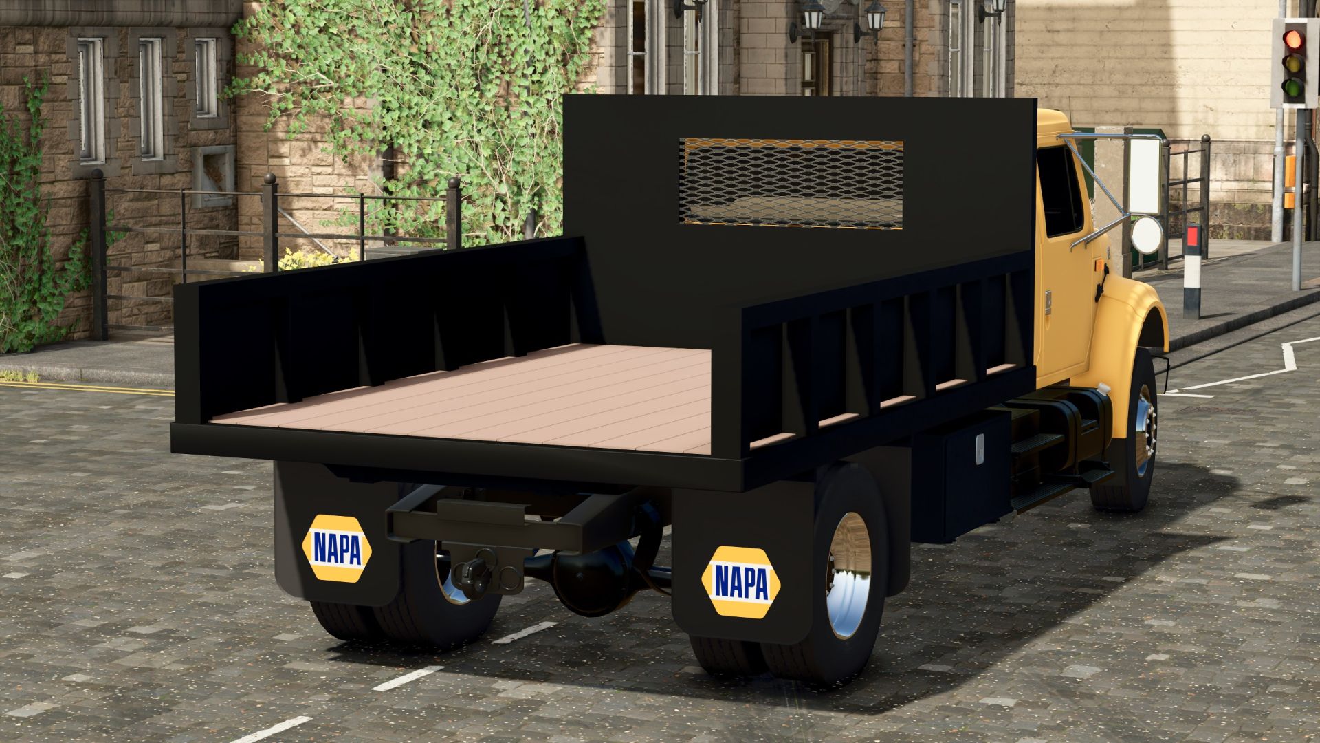 Мод на International 4900 Flatbed для Farming Simulator 25