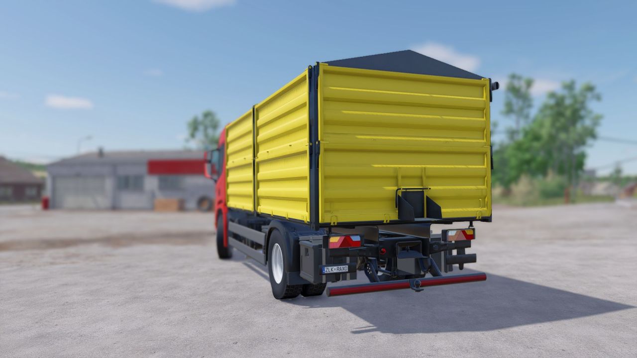 Mocna Zbożowa Ciężarówka Scania P220/360-7L/9L do Farming Simulator 25