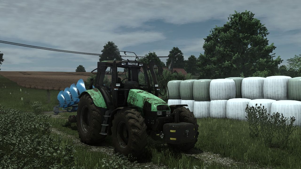 Leistungsstarkes Traktorpaket Deutz Fahr Agrotron 80-150 MK3 für Farming Simulator 25