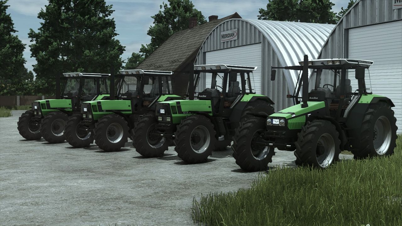Legendärer Traktor Deutz Fahr AgroStar 461–638 Serie — Leistung 88–150 PS für Alle Arbeiten