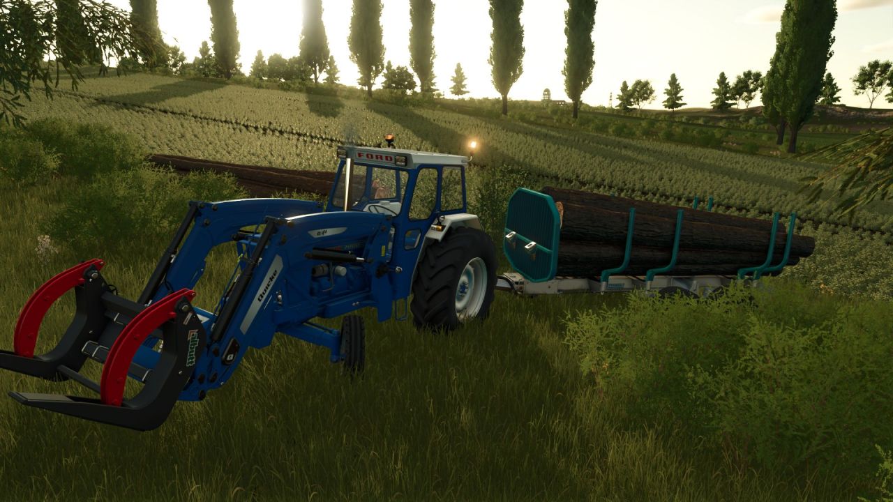 Legendary Tractor Ford 5000 — Updated Classic for Starting in Farming Simulator 25