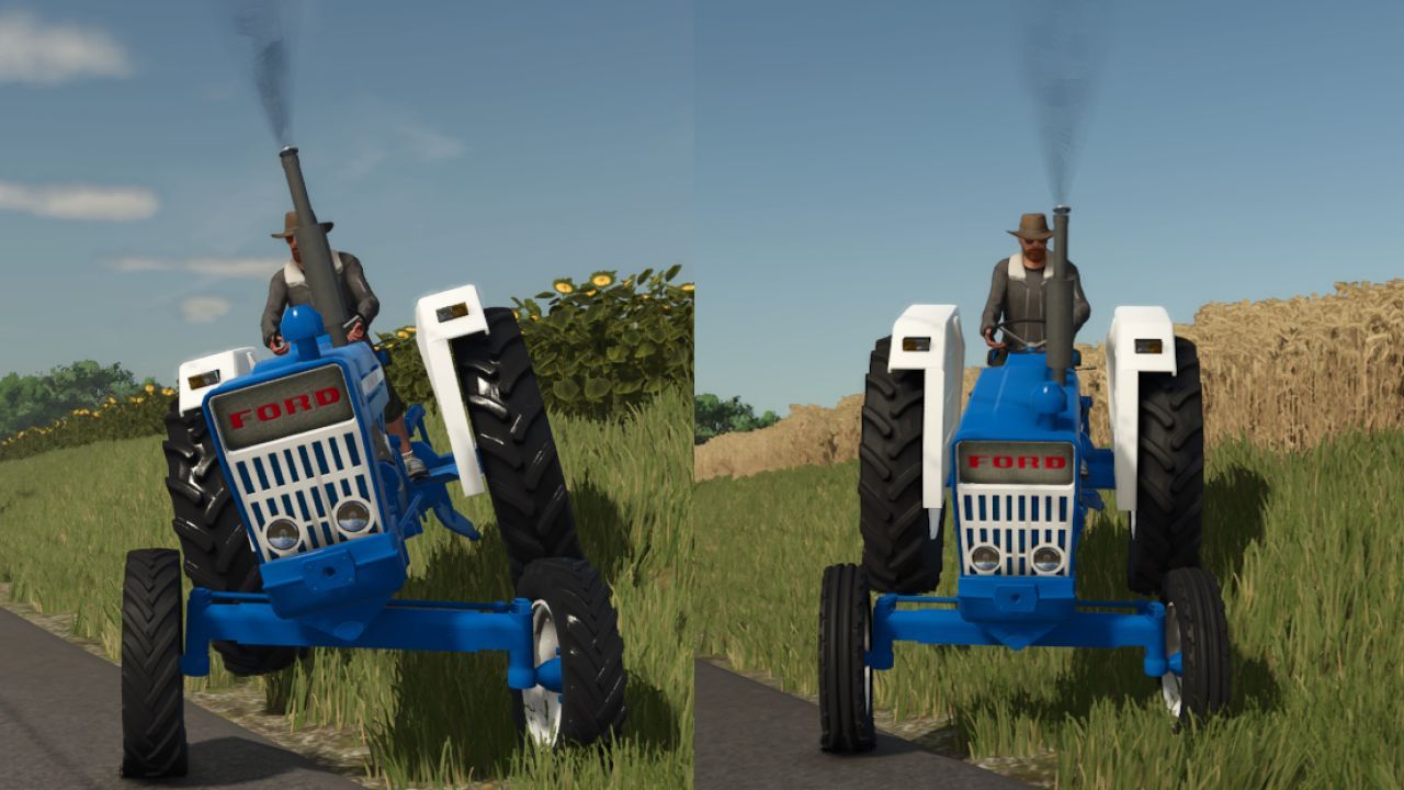 Legendary Tractor Ford 5000 — Updated Classic for Starting in Farming Simulator 25