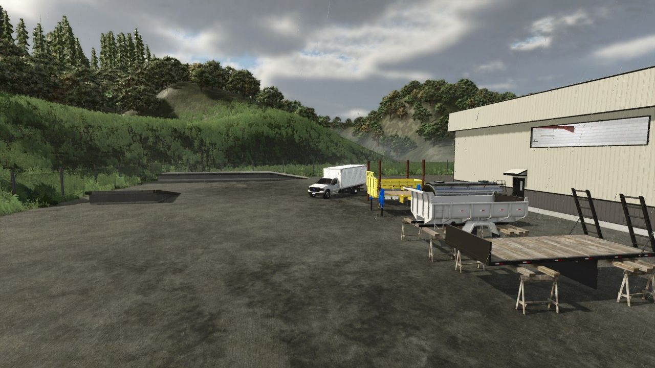 Потужний Ford F4000 2005 BR — Універсальний Пікап-Лоудер для Farming Simulator 25