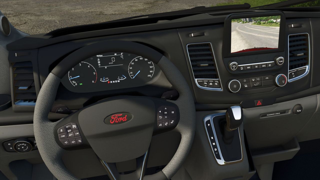 Швидкий та Універсальний Фургон Ford Transit MK8 для Farming Simulator 25