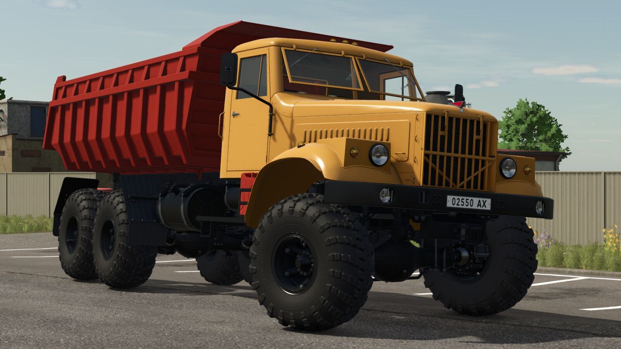 Powerful LIZARD 255 Truck for Farming Simulator 25 — 600 hp and Speed 80 km/h
