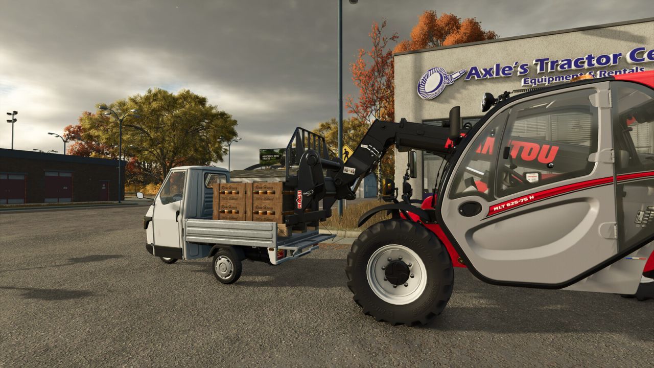 Effiziente Teleskoplader Manitou MTL 625 / MTL 737 für Farming Simulator 25