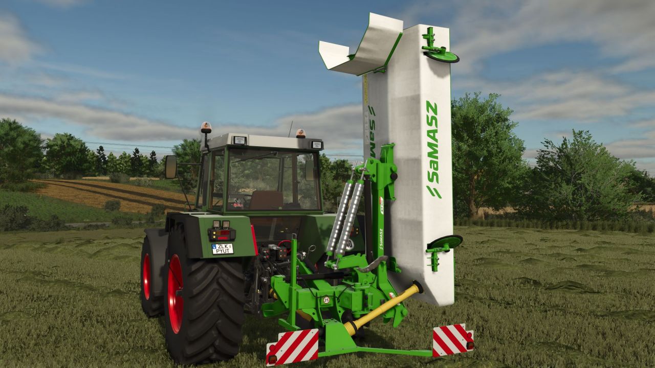 Effektiver Duevelsdorf Swing Arm Mäher für Präzisionsbearbeitung in FS25