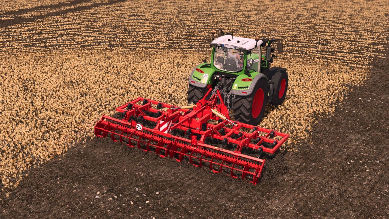 Ефективний Культиватор Gyrax Cultivator Pack — 4.1–6 м для Швидкого Обробітку Поля в FS25