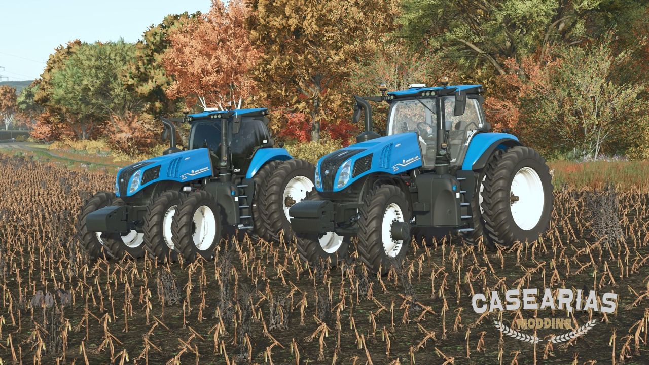 Leistungsstarker Traktor New Holland T8 US — Amerikanischer Riese für schwere Arbeiten in FS25