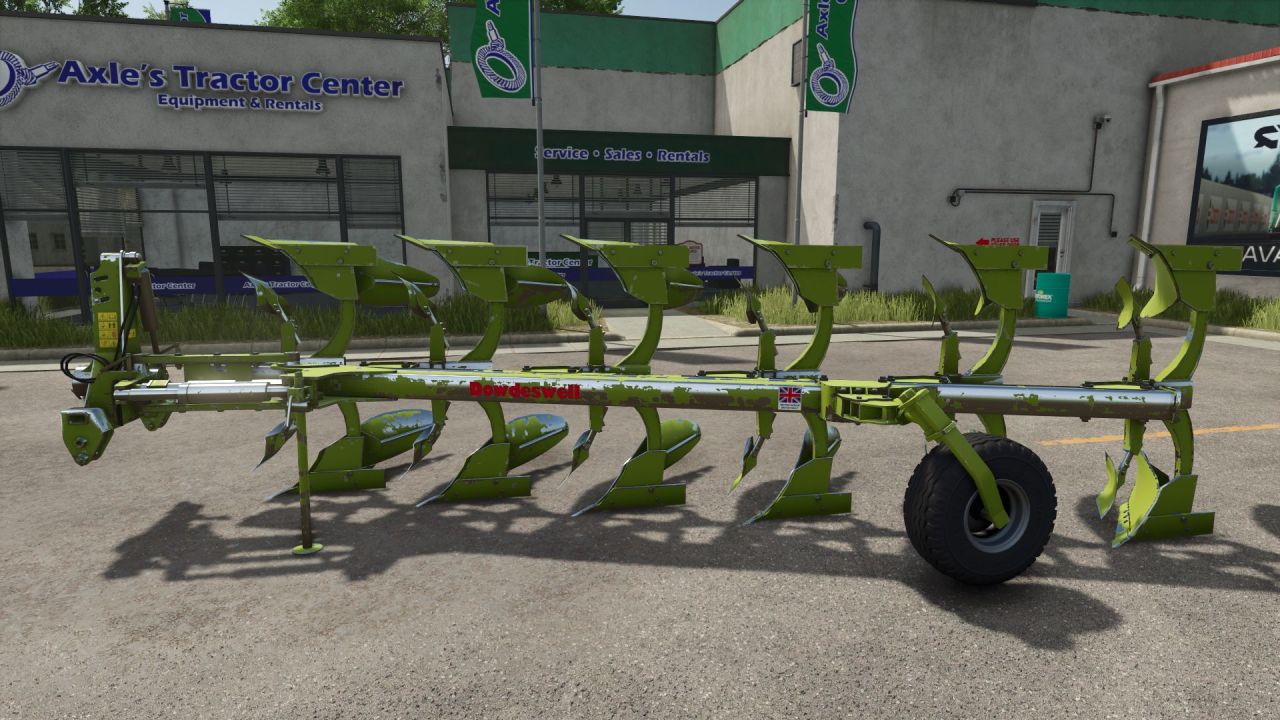 Легендарний Британський Плуг Dowdeswell DP для Farming Simulator 25 (DP5/DP6)