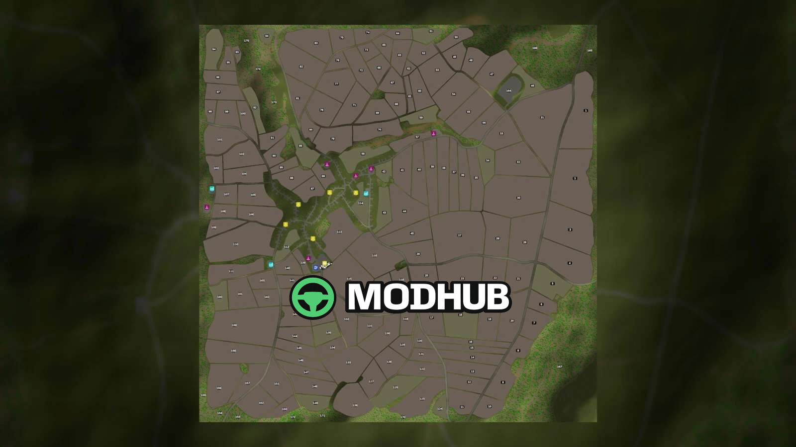 Мод на Карти Osweiler v1.0.1.0 для Фермер Симулятор 25