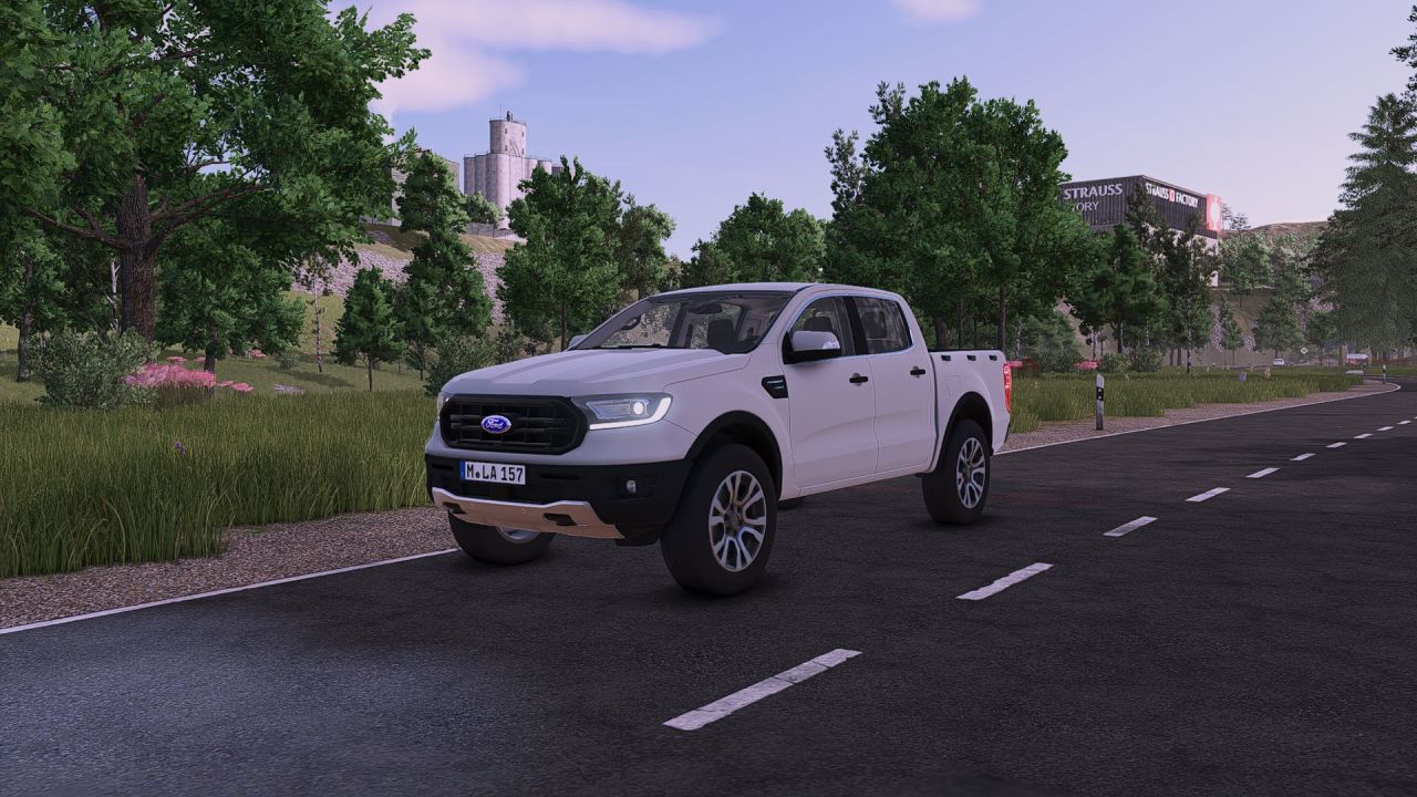 Потужний Пікап Ford Ranger 2019 для Farming Simulator 25 — 200 к.с. та 175 км/год