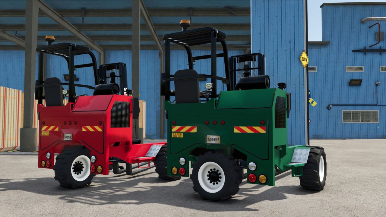 Ефективний Навантажувач Moffett M550 55 к.с. для Швидких Робіт у FS25