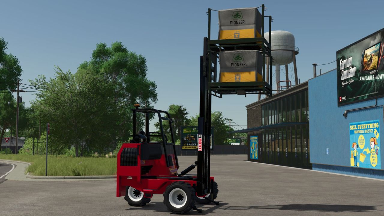 Ефективний Навантажувач Moffett M550 55 к.с. для Швидких Робіт у FS25