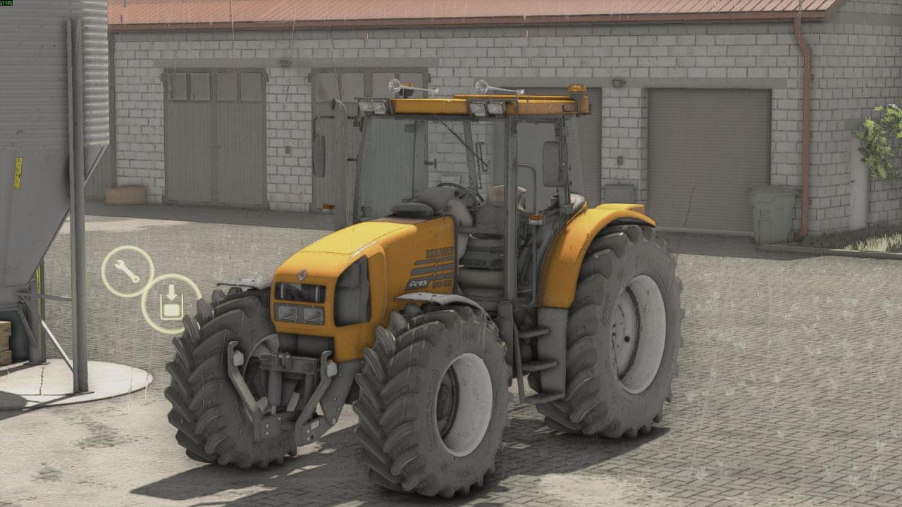 Legendärer Traktor Renault Ares 600 — Schnell und Flexibel für die Tägliche Arbeit in FS25