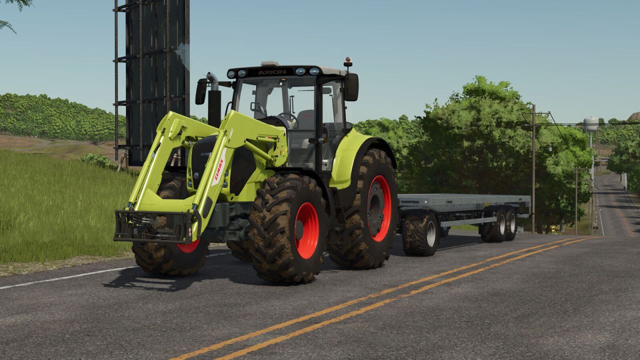Powerful Tractor CLAAS Axion 800 — Fast and Economical for Farming Simulator 25