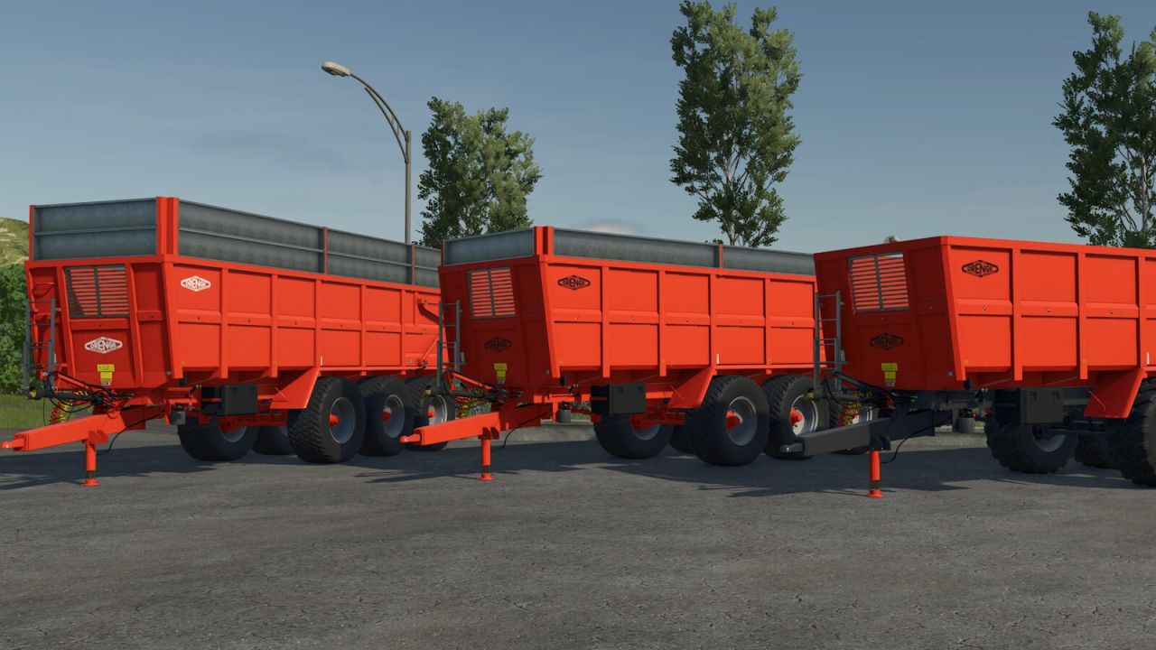 Ефективний Причіп Orenge ORM 240M для Farming Simulator 25 — Велика Місткість та Швидка Логістика