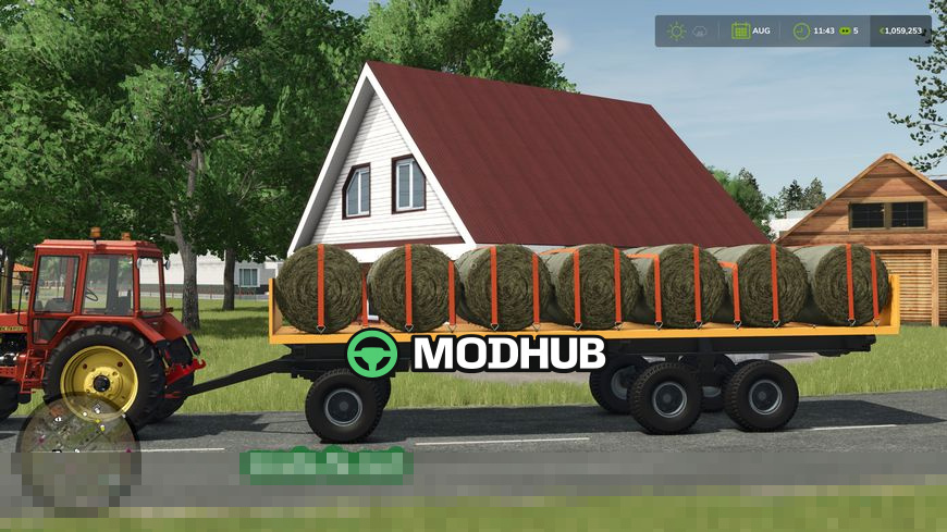 Мод на причепи ПТC-12 для Фермер Симулятор 25