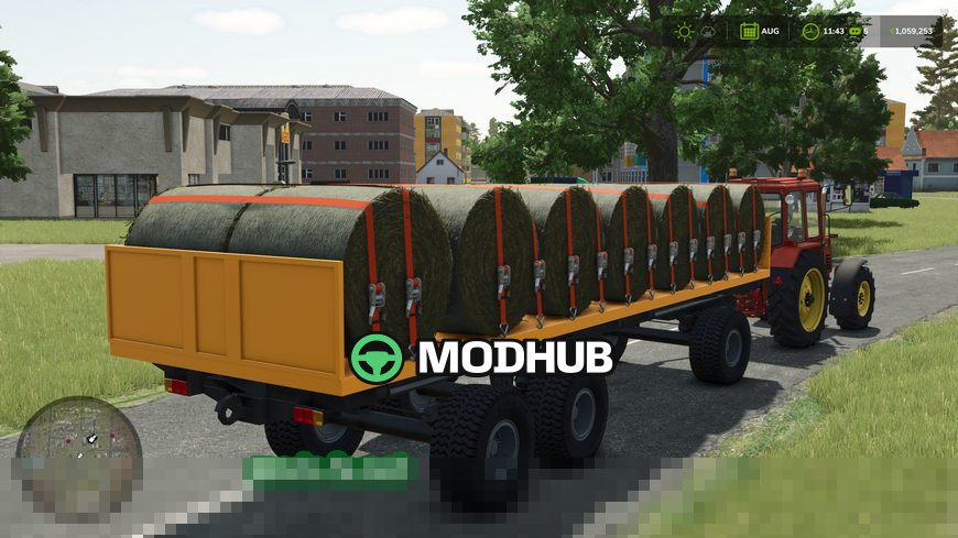 Мод на причепи ПТC-12 для Фермер Симулятор 25