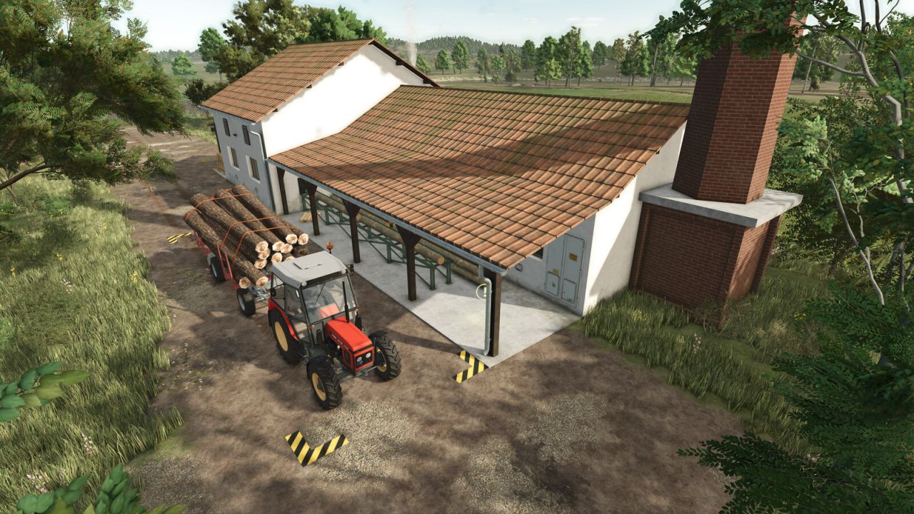 Ефективна Лісопилка Sawmill для Farming Simulator 25 — Максимум Дошок з Деревини