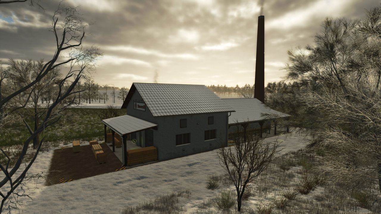 Ефективна Лісопилка Sawmill для Farming Simulator 25 — Максимум Дошок з Деревини