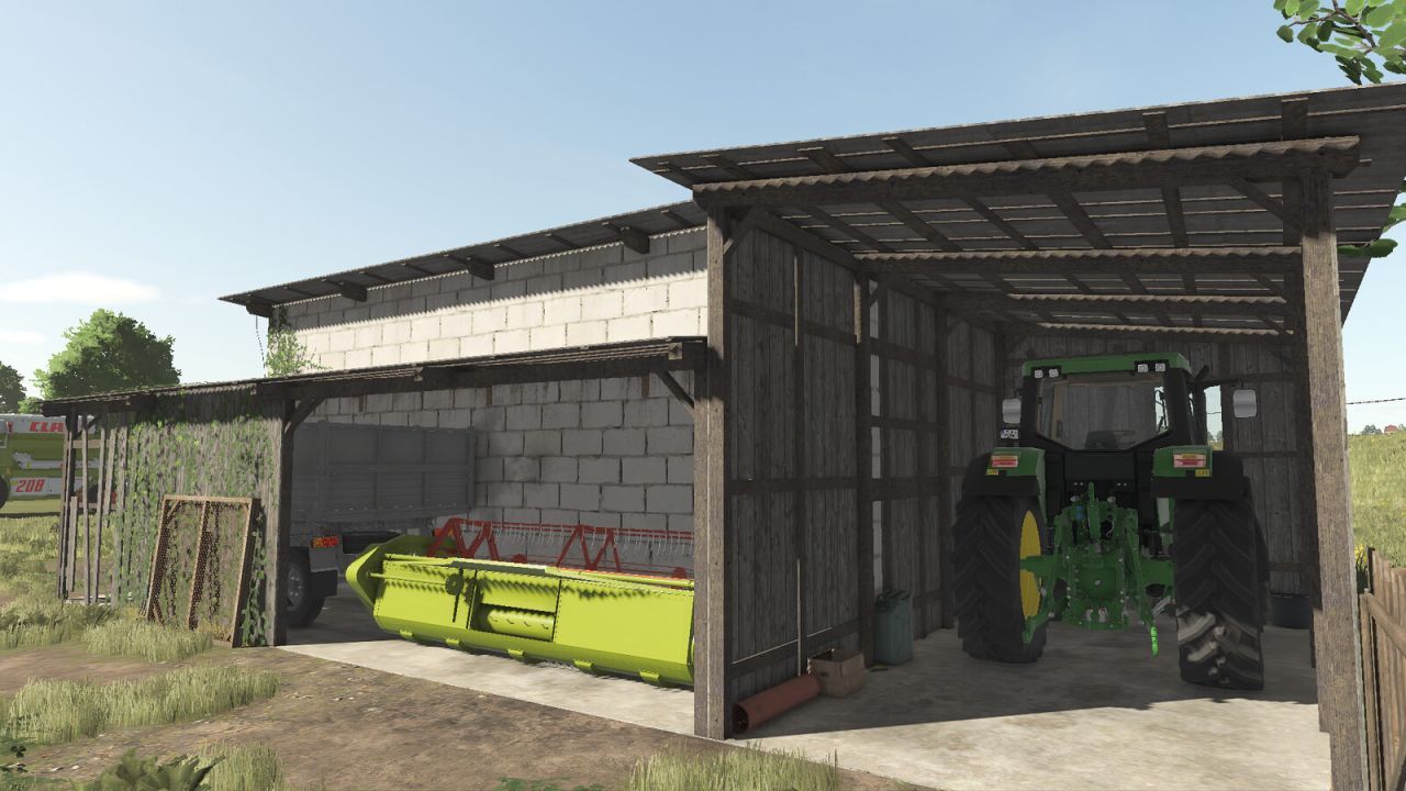 Новий Практичний Shed для Техніки у Farming Simulator 25
