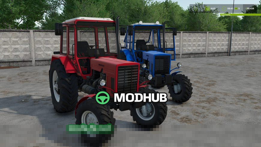 Мод на трактори MTZ 82UK MB для Фермер Симулятор 25