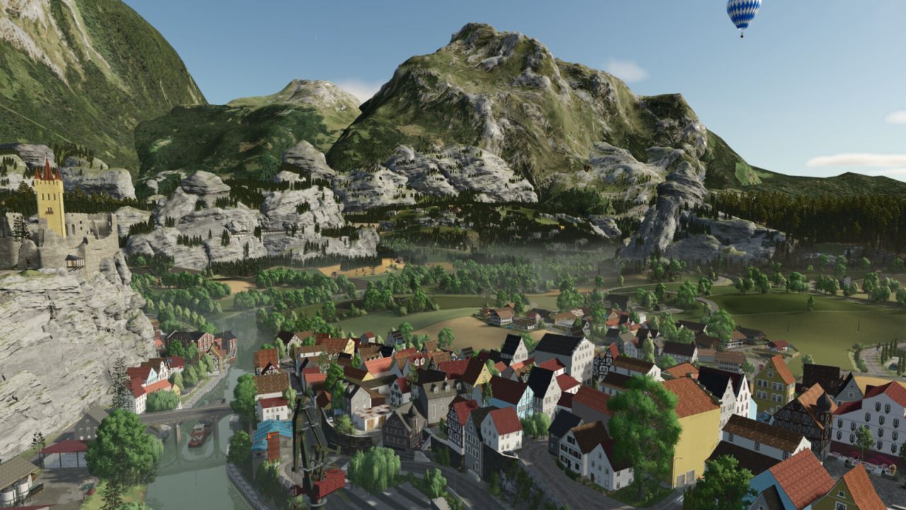 Легендарна Карта Geistal для Farming Simulator 25 — Баварські Пейзажі та 108 Полів