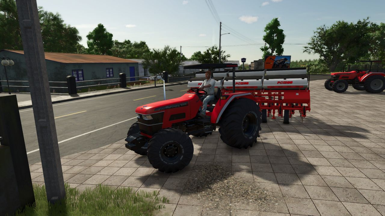 Leistungsstarker Kleiner Traktor Mahindra 6000 8000 Series für Farming Simulator 25