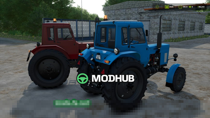 Мод на трактори MTZ 80 для Фермер Симулятор 25