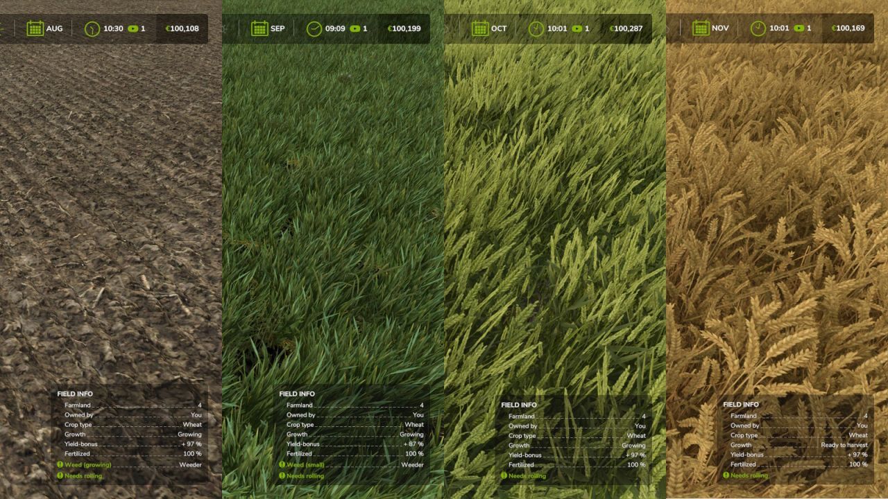 Fast Growth for Farming Simulator 25 — 3–4 Harvests per Year