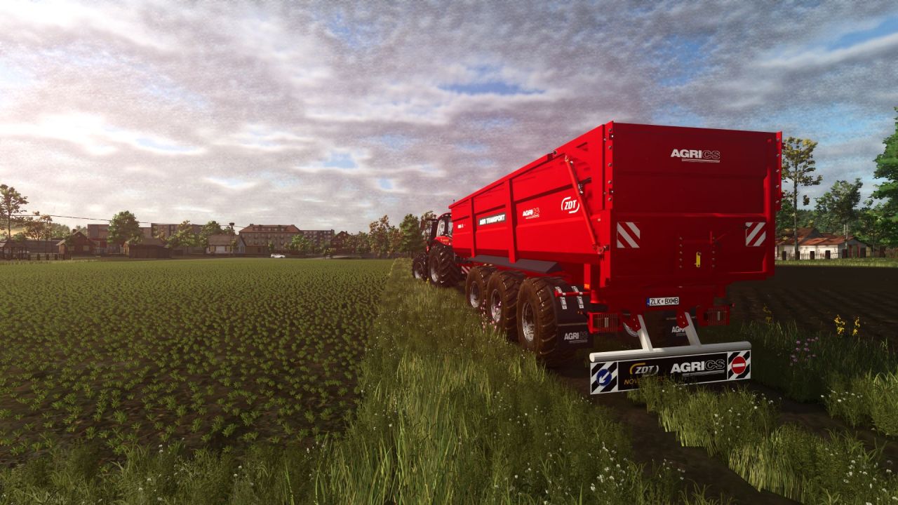 Ефективний Причіп ZDT AGRIMEGA 330 для Farming Simulator 25 — Велика Місткість 45 000 л