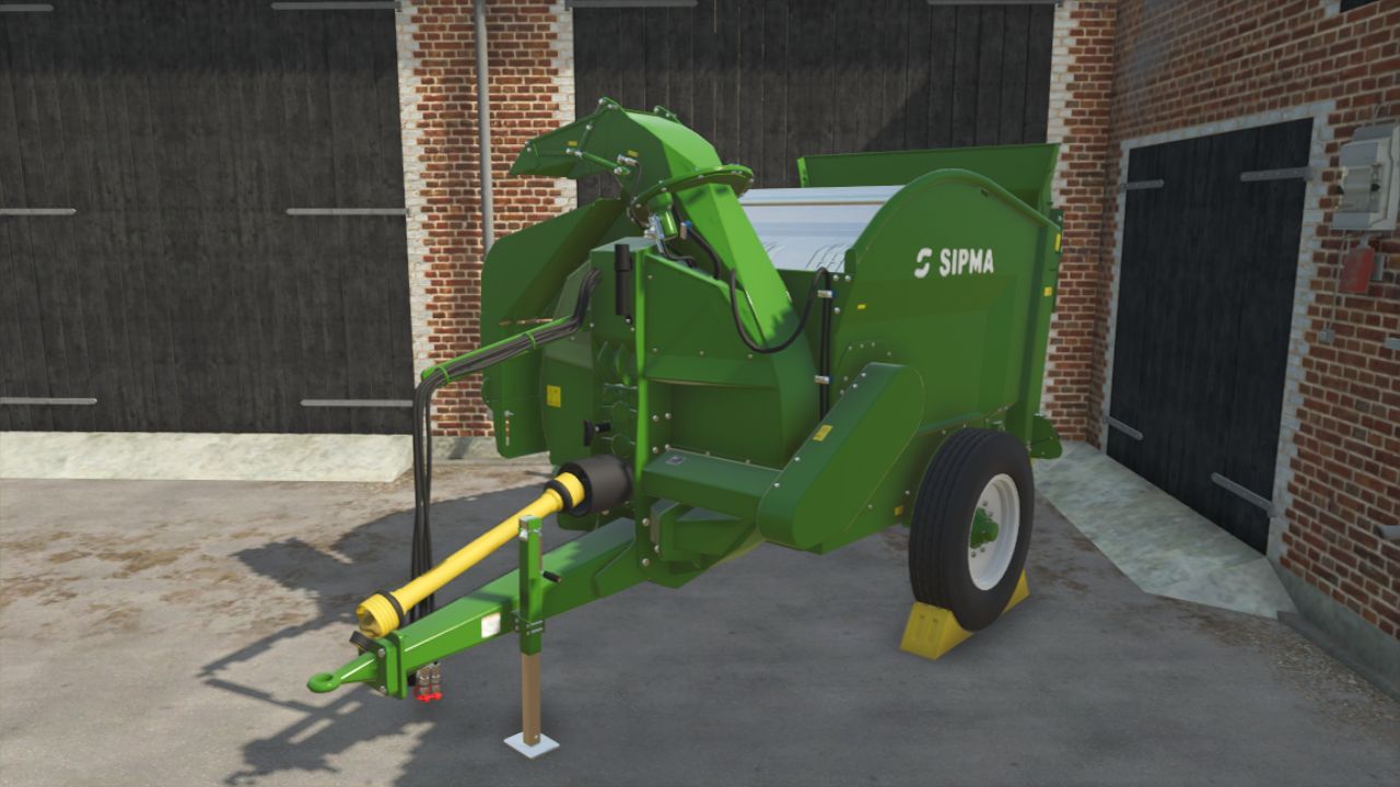 Ефективна Підстилкова Машина Sipma Pro-Chop 150 для Швидкої Роботи у FS25