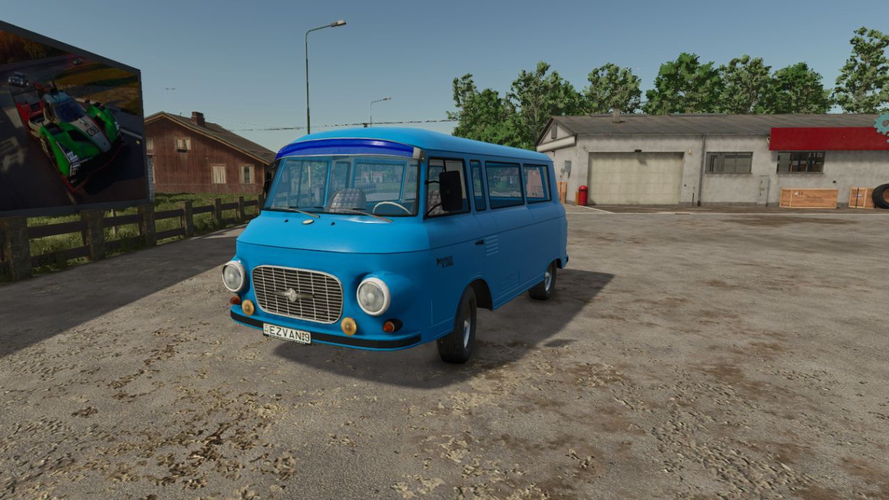 Легендарний Ретро-Фургон Barkas B1000 для Farming Simulator 25 — Атмосфера Класики