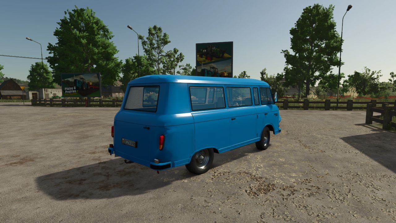 Легендарний Ретро-Фургон Barkas B1000 для Farming Simulator 25 — Атмосфера Класики