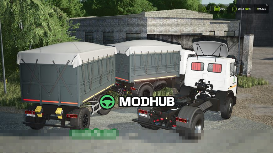 Мод на Вантажівки MAZ 5551A2 для Фермер Симулятор 25