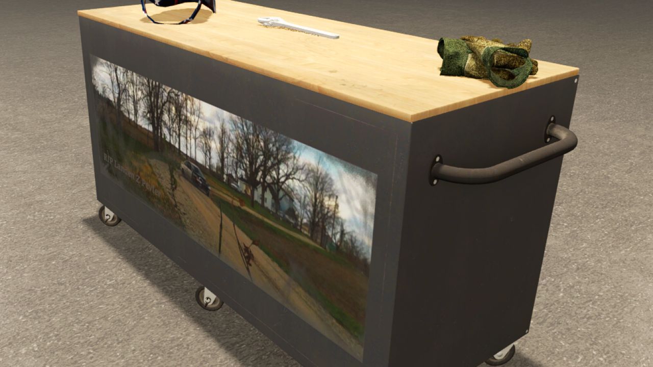 Зручний Ящик Інструментів Husky Toolbox для Безкоштовного Ремонту Техніки в FS25