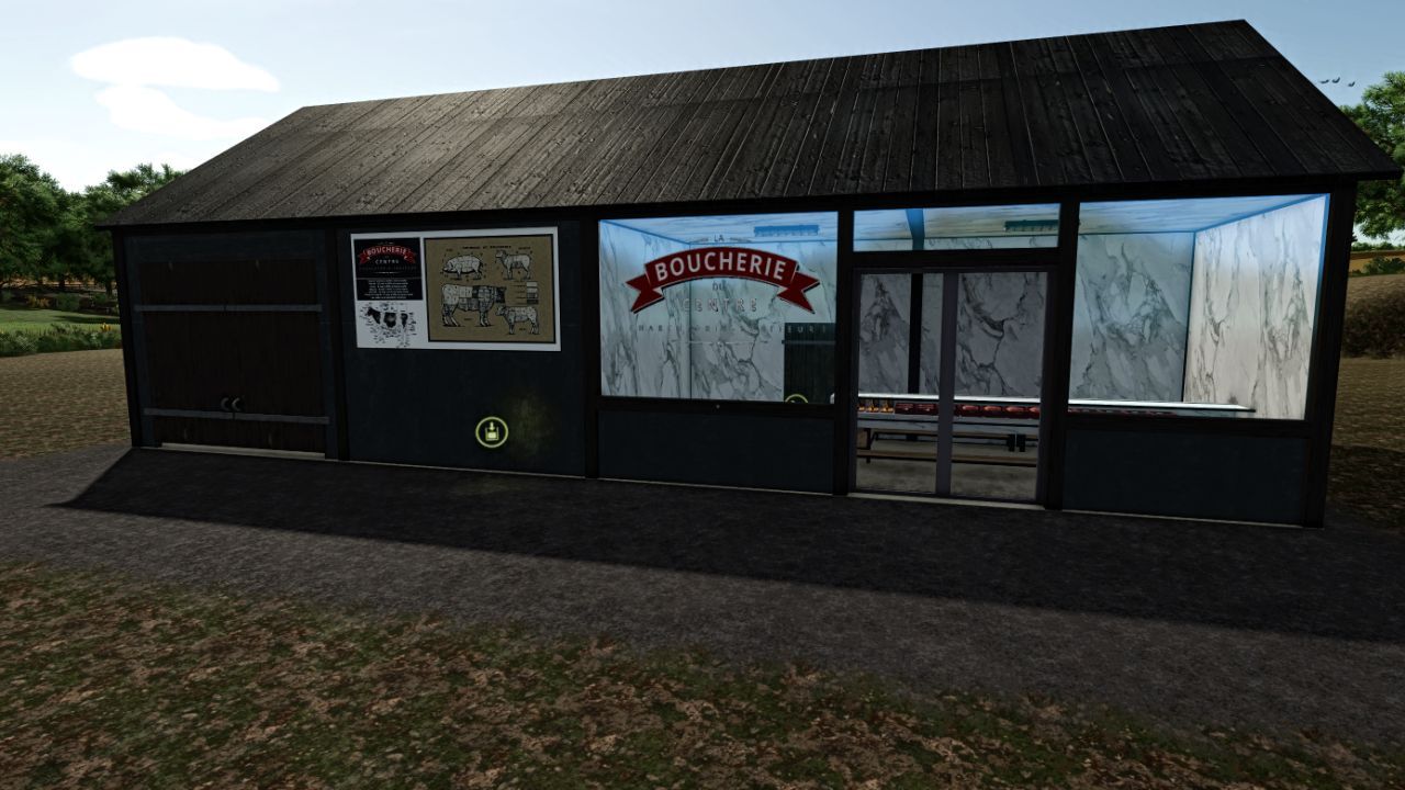 Функціональна М’ясна Крамниця Butcher’s Shop для Farming Simulator 25 — Максимальний Прибуток з Тварин