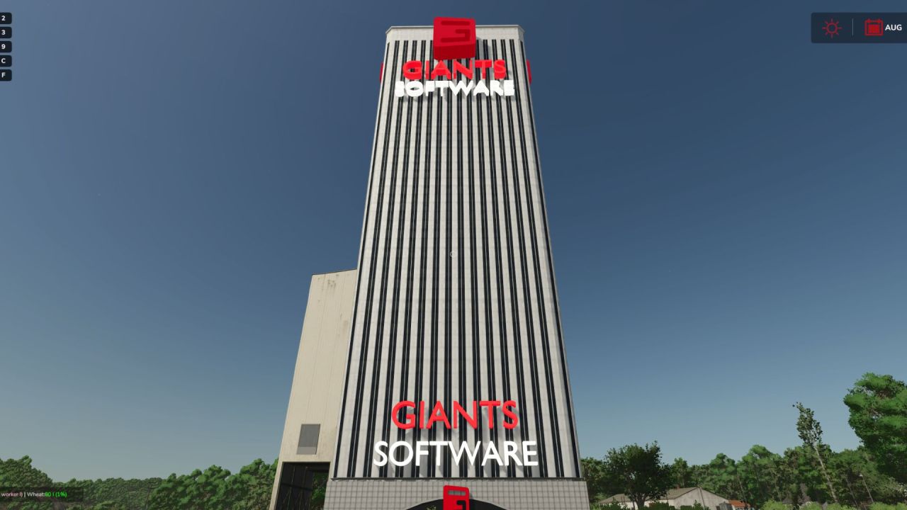 Ефективний Фермерський Силос GIANTS Software на 4 000 000 л для Farming Simulator 25