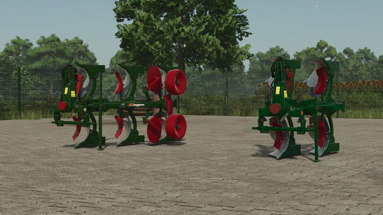 Efficient Regent Saturn 2/3 Plow Pack for Farming Simulator 25