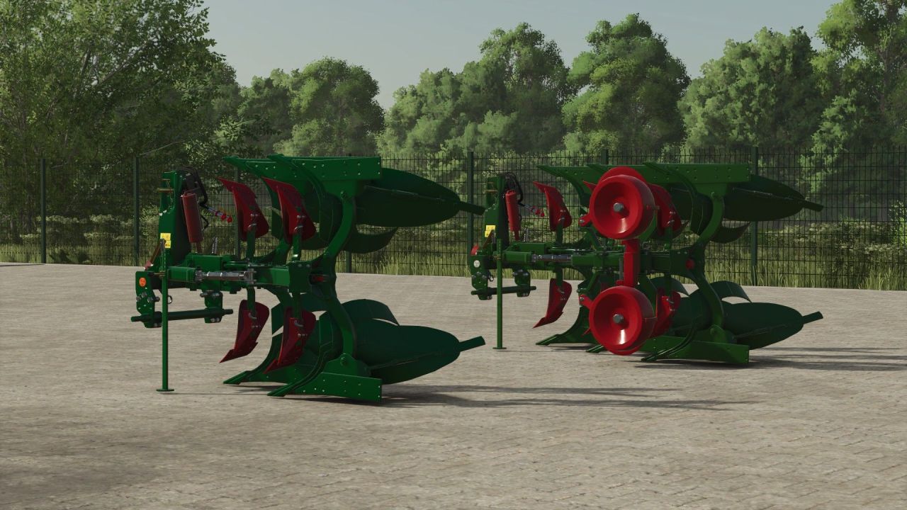 Efficient Regent Saturn 2/3 Plow Pack for Farming Simulator 25