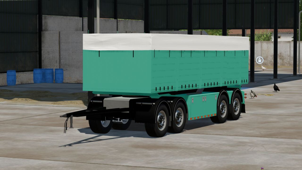 Ефективний Напівпричіп Lundby Flyer Trailer 35 000L для Великих Урожаїв у FS25